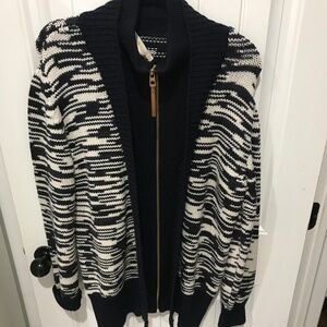 Tory Burch Merino Wool Cardigan